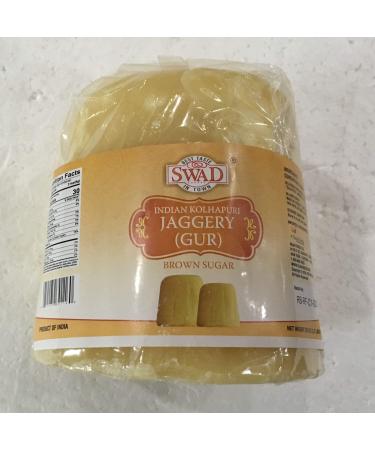Swad Indian Kolhapuri Jaggery (Gur) - 35 Oz/2.2 lbs