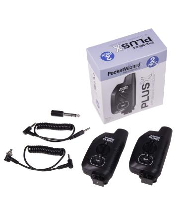 PocketWizard PlusX Transceiver (Black) (Pack of 2) 2 pack