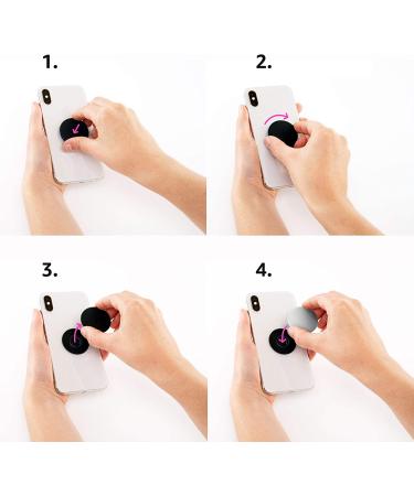 Vintage North Dakota Hockey PopSockets PopGrip: Swappable Grip for Phones & Tablets Black - Buy Online on SooperMarket.com