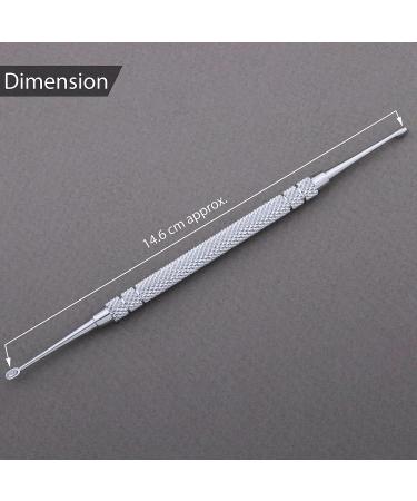 Haryali London Double Sided Nail Cleaner Tool - Easy Grip, Graded Metallic Finish - Zero Waste Manicure & Pedicure Tool - Buy Online on SooperMarket.com