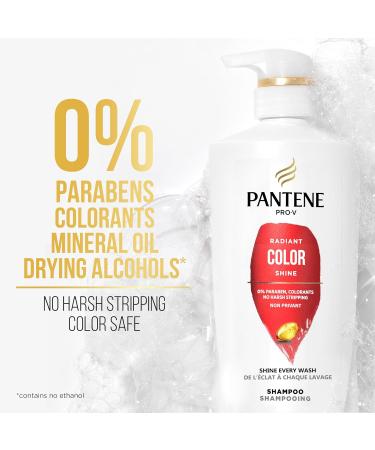 Buy Pantene Pro-V Radiant Color Shine Shampoo 17.9oz/530mL - Best for Vibrant Hair Color | International Shipping - Buy Online on SooperMarket.com