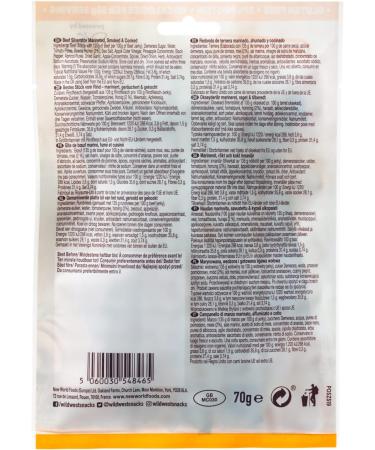 Wild West Honey BBQ Beef Jerky 12 x 60g - Buy Online on SooperMarket.com