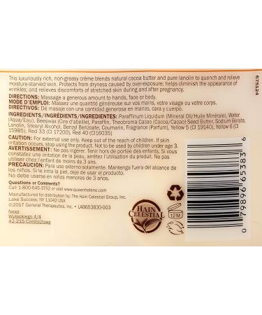 Queen Helene Cocoa Butter Face and Body Cream 425g/15oz - Hydrating Skin Moisturizer - Buy Online on SooperMarket.com