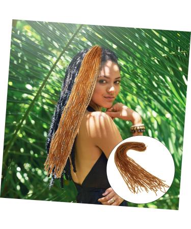 FOYTOKI Dirty Little Braids Double Ended Dreadlock Extensions Women Hairpiece Long Dreadlocks Fashion Hairpiece Dreadlocks Dreadlock Headband Wigs Hair Extensions Hair Wig Men Wig 90X8CM As Shown - Buy Online on SooperMarket.com
