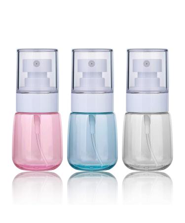Atomizer transparent empty spray bottle Refillable fog perfume form water bottles 30 ml plastic spray for the cosmetic cleaning of the skin care products in the 3 Series