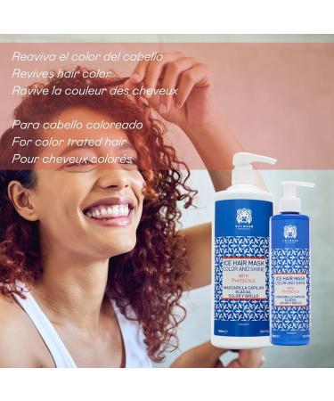 V lquer Ice Hair Mask Color and Shine - 1L Odorless Hair Treatment for Radiant Color | International Shipping Available - Buy Online on SooperMarket.com