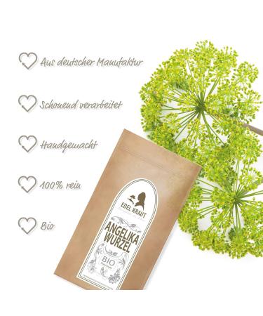 Organic Angelica Root Tea - EDEL KRAUT | 250g Cut | Premium Organic Herbal Tea - Buy Online on SooperMarket.com