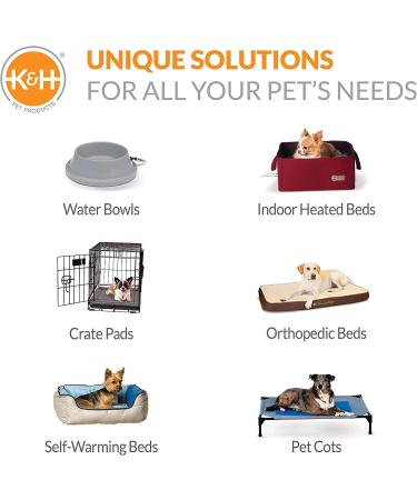 K&H Pet Products Original Pet Cot Replacement Cover - Chocolate/Black Mesh Large 30 x 42 Inches - Buy Online on SooperMarket.com