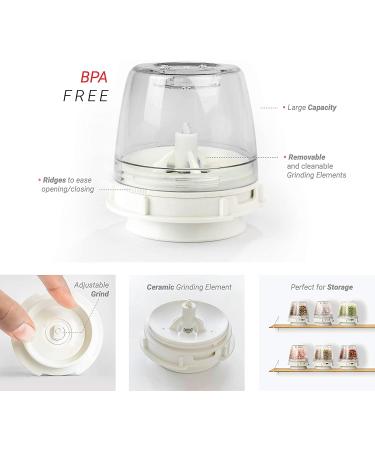 FinaPod Express Twin Pack - Interchangeable Pod for Oily Spices, Sesame Seeds, Coriander - 2 Count - Buy Online on SooperMarket.com