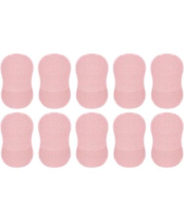 Face Cleansing Brush Small Deep Cleaning Face Brush Silicone Scrubber - Ergonomic Grip Women Men Face Scrubber for Massaging for Travelling Dormitory Pink - Buy Online on SooperMarket.com