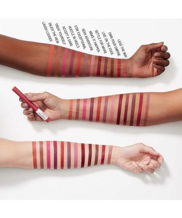 Maybelline Super Stay Ink Crayon Lipstick - Live On The Edge Purple Brown - 8HR Matte Longwear - 0.04 oz - Buy Online on SooperMarket.com