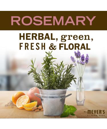 Buy Mrs. Meyer's Clean Day Hand Soap - Rosemary Essential Oils Biodegradable 12.5 fl. oz | International Shipping Available - Buy Online on SooperMarket.com