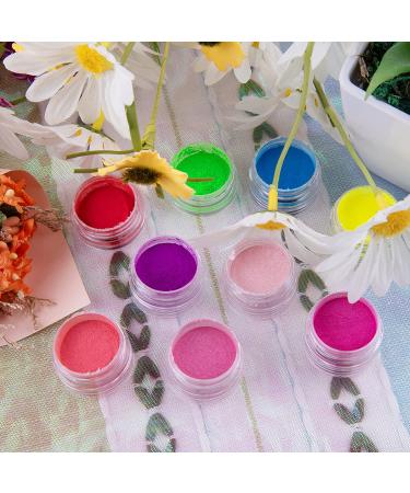 Duufin 54 Colors Nail Powder - Luminous Glitter Halo Pigment for Nail Art, Body & Craft - Buy Online on SooperMarket.com