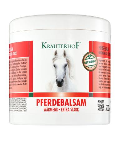 KRETERHOF horse light warming & extra strong-warming massage rule for tired muscles & joints with heat effect for care for sore muscles back tension & joint complaints