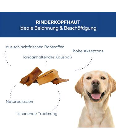Schwenner Short Beef's Head Dog Snacks - Dried Pet Food for Dental Care | 1000g (1 Pack) | International Shipping - Buy Online on SooperMarket.com