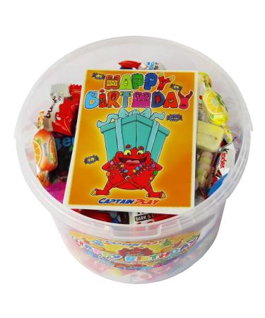 Mix Party Box of 200 Sweets Perfect for Children's Birthday Parties (1kg) - International Shipping Available - Buy Online on SooperMarket.com