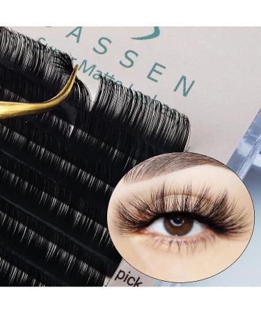 Dassen Easy Fan Volume Lashes 0.07 DD Curl - Mix8-15 | Long Lasting 2D to 10D Blooming Lashes - Buy Online on SooperMarket.com