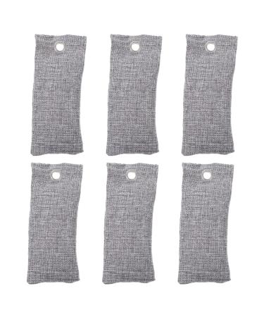 Beavorty Auto- 6 pieces bamboo coal- air purification bag odor-absorbing bags moisture absorber for households