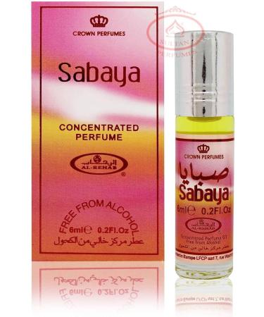 RSGM 6ml AL REHAB Sabaya Concentrated Roll-on Attar Perfume Oil for Women - Buy Online on SooperMarket.com