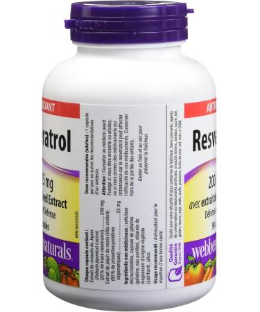 Webber Naturals Resveratrol with Grape Seed Extract Caplet 200/25mg & Omega-3 Fish Oil 1 000 mg 210 Softgels Supports Cardiovascular Health and Brain Function SUPPLEMENT + SUPPLEMENT 03872 - Buy Online on SooperMarket.com