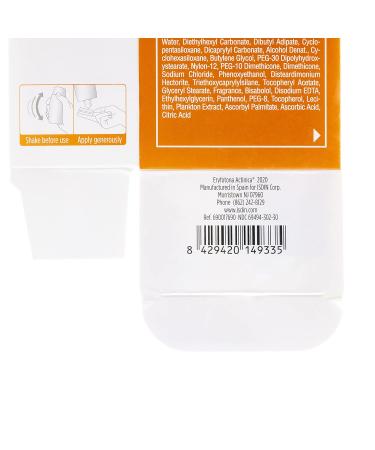 ISDIN Sunscreen & Vitamin C Serum Bundle: Eryfotona Actinica Mineral Sunscreen & Flavo-C Ultraglican Ampoules - Buy Online on SooperMarket.com