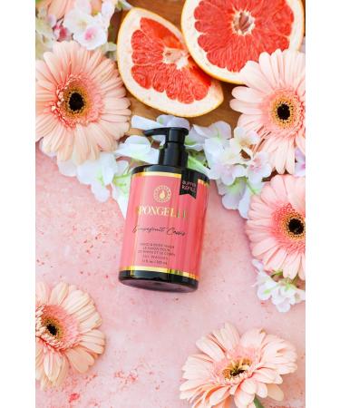 SPONGELL Grapefruit Cassis Refill Hand & Body Wash - Luxury Soap with Zesty Grapefruit & Vanilla | 11 fl. oz. - Nourishing International Shipping Available - Buy Online on SooperMarket.com