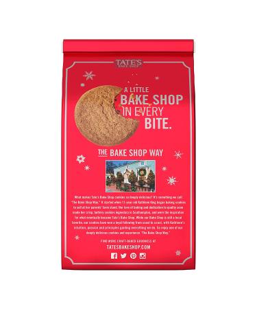 Tates Bake Shop Gingersnap Cookies - Limited Edition Holiday Cookies (4 x 7 oz Bags) - Buy Online on SooperMarket.com