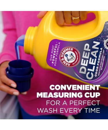 ARM & HAMMER Deep Clean Odor Formula Liquid Laundry Detergent 102 fl oz - 68 Loads | International Shipping Available - Buy Online on SooperMarket.com