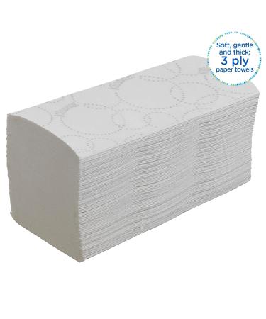 Buy Kleenex Ultra Paper Towels 6710 - 3-Layer V-Fold Soft & Absorbent - 30 Packs of 96 Towels - International Shipping Available - Buy Online on SooperMarket.com