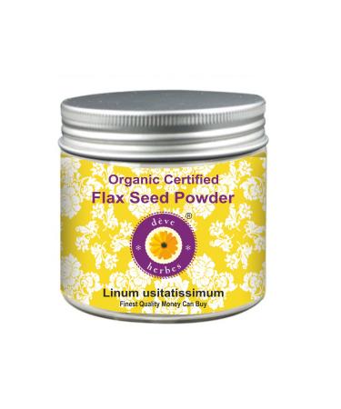 Deve Herbes pure linseed powder (Linum usitatissimum) 100 g 100 g (1 pack)
