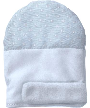 Gummee Baby Scratch Mittens - Adjustable Cotton Baby Mittens 0-3 Months - Grey Newborn Essentials - Buy Online on SooperMarket.com