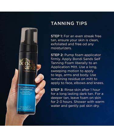 Bondi Sands 1 Hour Express Self Tanning Foam | Fragrance-Free Lightweight Self-Tanner | 6.76 fl oz - Buy Online on SooperMarket.com