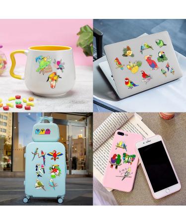 Parrot Bird Temporary Tattoo Stickers - Tropical Themed Birthday Party Decorations for Kids - 96PCS Set - Classroom Prizes & Gifts - Buy Online on SooperMarket.com
