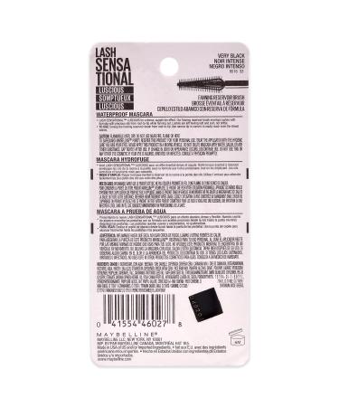 Maybelline Lash Sensational Luscious Waterproof Mascara - Very Black 0.3 fl. oz - Buy Online on SooperMarket.com