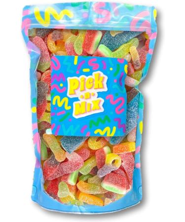 Fizzy Pick and Mix Sweets Fizzy/Sour Classic Retro Pick n Mix Candy Selection Sour Sweet Mix By The Sweet Treat Gifting Co. - Buy Online on SooperMarket.com