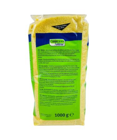 Buy Cuisine Noblesse Premium Couscous 1kg - 100% Natural Durum Wheat Semolina for Aromatic Oriental Dishes - Gastro Quality - Buy Online on SooperMarket.com