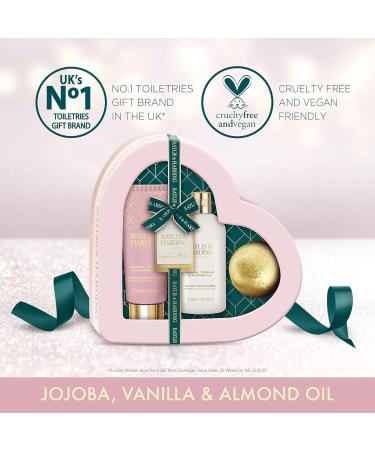 Baylis & Harding Jojoba Vanilla & Almond Oil Luxury Bathing Gift Set - Vegan Friendly | Pack of 1 - Buy Online on SooperMarket.com