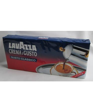 Lavazza: Crema e Gusto - Gusto Classico * 8.8 Ounce (250gr) Packages (Pack of 4) * Italian Import