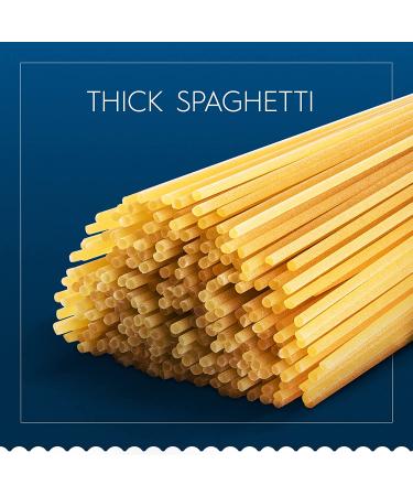 Barilla Thick Spaghetti Pasta 16 oz. Box (Pack of 20) - Non-GMO Durum Wheat Semolina Pasta - Italy's #1 Brand - Kosher Certified - Buy Online on SooperMarket.com