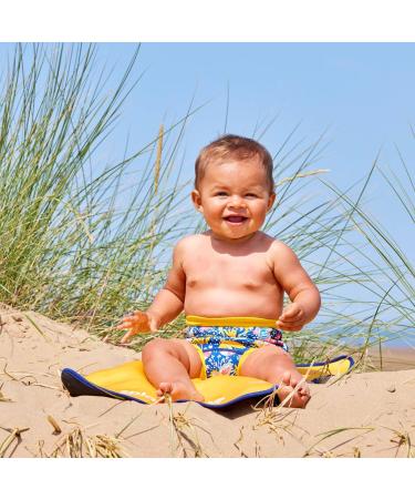 Splash About Baby Neoprene Changing Mat - Yellow/Navy - One Size - Buy Online on SooperMarket.com