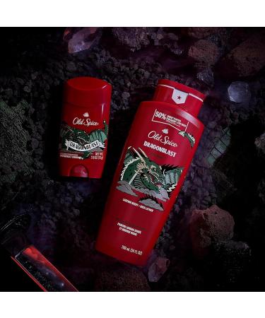 Old Spice Body Wash for Men Dragonblast Long Lasting Lather 709 ml Body Wash Dragonblast 709 ml (Pack of 1) - Buy Online on SooperMarket.com