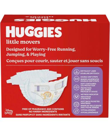 Huggies Little Movers Baby Diapers Size 3 Giga Pack 68ct Size 3 ( 68 Count) - Buy Online on SooperMarket.com