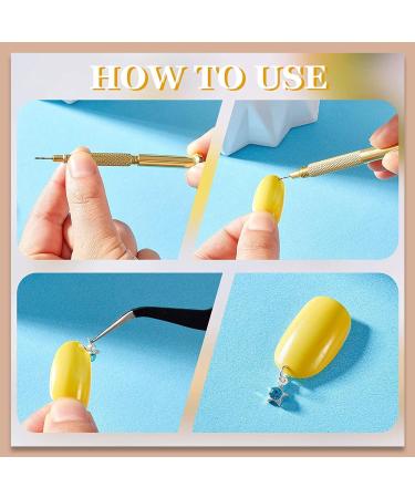 FRCOLOR 9 Pcs Nail Drilling Drill Nail Piercing Drills Drill Machine Bit Nail Jewels Acrylic Nail Drill Nail Piercing Tools Diy Nail Drill Nail Art Tools Hand Drill Metal Do It Yourself 6.5x0.8cmx3pcs Goldenx3pcs - Buy Online on SooperMarket.com