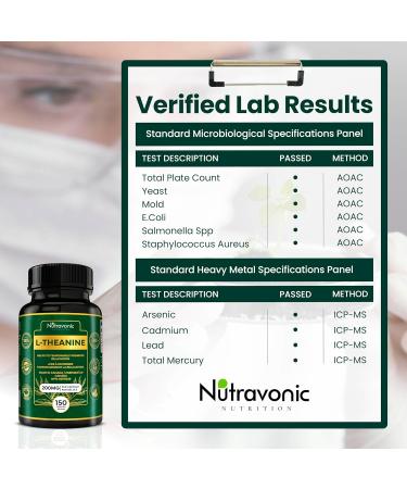 New! Nutravonic L-Theanine Capsules High Potency 250 mg per Capsule (150 Caps). Promotes Relaxation Mental Calmness and Stress Support for Men & Women. Vegan Source. L Theanine 250mg. Non-GMO 150 Capsule 5 Month Supply and Made in Canada. - Buy Online on SooperMarket.com