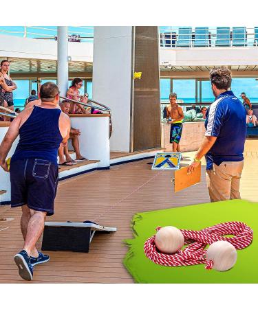 2 Sets Cornhole Boards Distance Measuring Tool - Cornhole Game Setup Device and Accessories - Buy Online on SooperMarket.com
