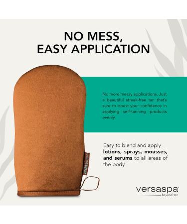 Buy Sunless Streak-Free Self Tanning Applicator Mitt | Washable Blending Tan Mitt for Flawless Glow - International Shipping - Buy Online on SooperMarket.com
