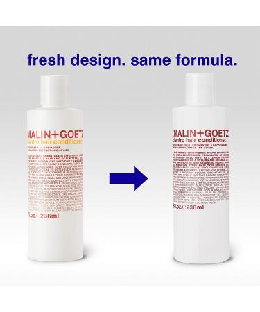 Malin + Goetz Cilantro Conditioner - Lightweight Scalp Treatment | Residue-Free, Hydrating, and pH-Balancing | Vegan and Cruelty-Free | 8 Fl Oz - Buy Online on SooperMarket.com
