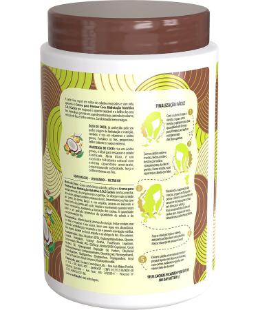 Salon Line SOS Curls Coconut Deep Treatment Comb Cream 1000g - Buy Online on SooperMarket.com