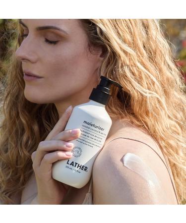 LATHER Coastal Coconut & Sea Moss Body Moisturizer | Deep Hydration Lightweight & Fast-Absorbing | Paraben & Sulfate-Free | Nourishing Skin Care for All Skin Types | 12 OZ - Buy Online on SooperMarket.com