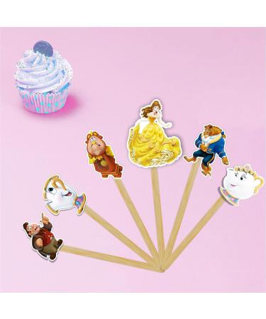 Seyal Bauty & The Beast Cupcake Topper Seyal Bauty & the Beast Cupcake Topper - Buy Online on SooperMarket.com